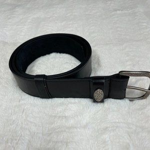 PRICE DROP - Genuine leather belt, black
